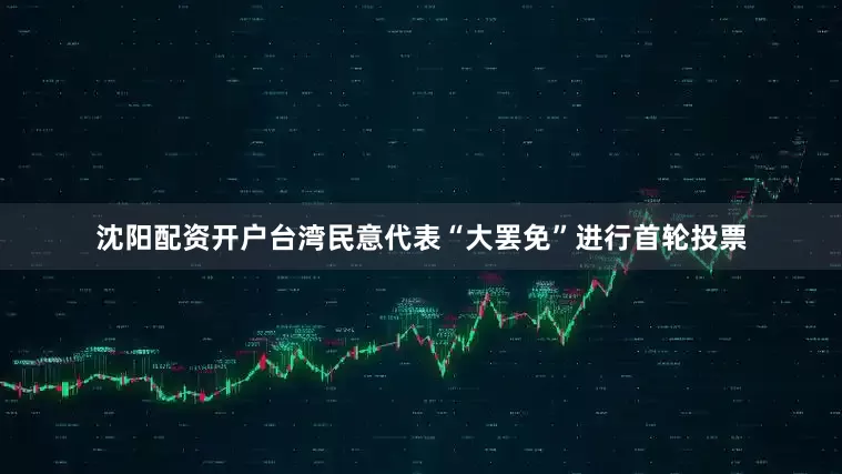 沈阳配资开户台湾民意代表“大罢免”进行首轮投票